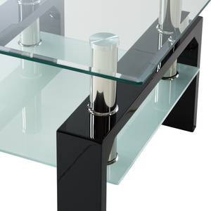 Couchtisch Classy Glas - Hochglanz Schwarz