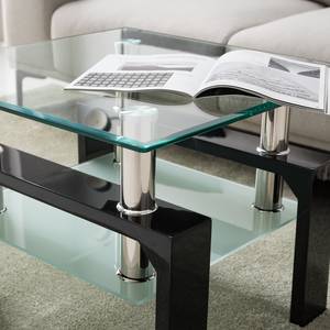 Couchtisch Classy Glas - Hochglanz Schwarz