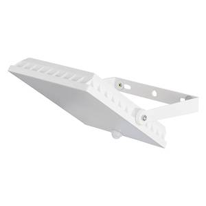 LED-wandlamp Dryden plexiglas/aluminium - 1 lichtbron - Wit