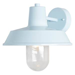 Wandlamp Kilkenny transparant glas/ijzer - 1 lichtbron - Pastelblauw