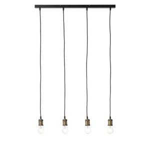 Hanglamp Ugolin I staal - 4 lichtbronnen