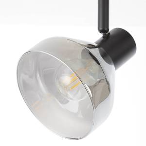 Plafondlamp Reflekt II glas/ijzer - 4 lichtbronnen