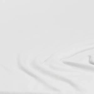 Drap-housse en jersey fin Mako Blanc - 160 x 200 cm