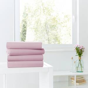 Hoeslaken mako fijn jersey Mauve - 200 x 200 cm