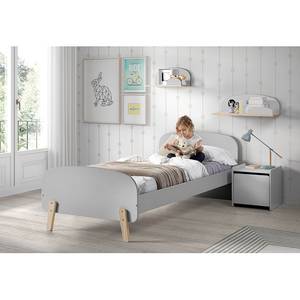 Open wandkast Kiddy Heldergrijs - Breedte: 65 cm