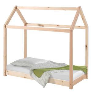 Huisbed Cabane onbehandeld massief grenenhout - Den - 70 x 140cm