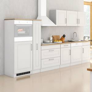 Küchenzeile Rom III (10-teilig) Weiß - Ohne Elektrogeräte