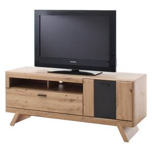 TV-Lowboard Coulogne II Balkeneiche Dekor / Anthrazit - Breite: 159 cm