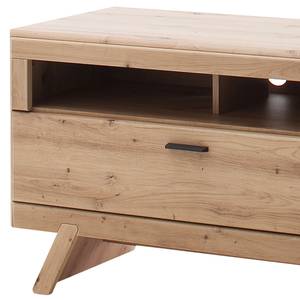 Tv-meubel Coulogne II balkeneikenhouten look/antracietkleurig - Breedte: 159 cm