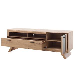 Tv-meubel Coulogne II balkeneikenhouten look/antracietkleurig - Breedte: 179 cm