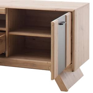 Tv-meubel Coulogne II balkeneikenhouten look/antracietkleurig - Breedte: 179 cm