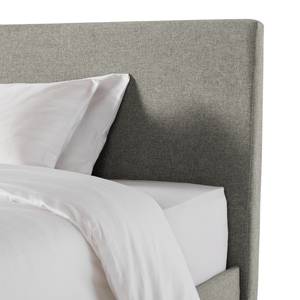 Letto imbottito Drove Include rete a doghe. - Color grigio chiaro - 90 x 200cm