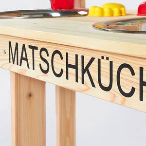 Kinder-Matschküche Paul Massivholz Tanne - Natur