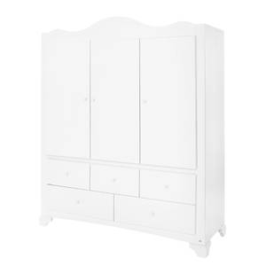 Armoire Pino Pin massif - Blanc