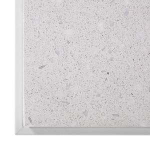 Salontafel Terrazzo IV terrazzo/metaal - meerdere kleuren/wit