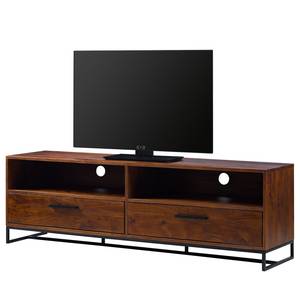 Tv-meubel Woodson V massief acaciahout - Bruin acaciahout