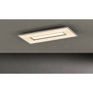 LED-Deckenleuchte Tespe Acryl / Nickel - 1-flammig - Breite: 40 cm