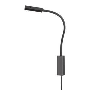 LED-wandlamp Maripa I acryl/nikkel - 1 lichtbron - Zwart