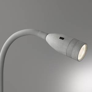 LED-wandlamp Maripa II nikkel - 1 lichtbron - Grijs