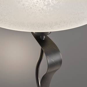 Tafellamp Parolin transparant glas/nikkel - 1 lichtbron