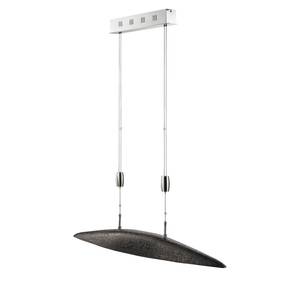 LED-hanglamp Redinha transparant glas/nikkel - 5 lichtbronnen