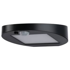 Solar-wandlamp Ryse plexiglas - 1 lichtbron - Zwart