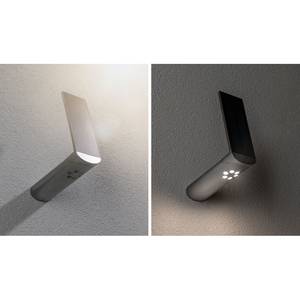 Solar-wandlamp Ilias Zilver