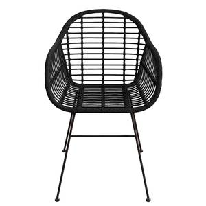 Outdoor-Stuhl-Set, 2-tlg. Manacor, stabiler Alurahmen mit Bespannung aus  wetterfestem Polyrattan