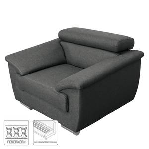 Fauteuil Swain Tissu - Anthracite