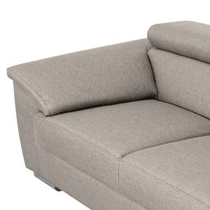 Sofa Swaine (3-Sitzer) Webstoff - Granit