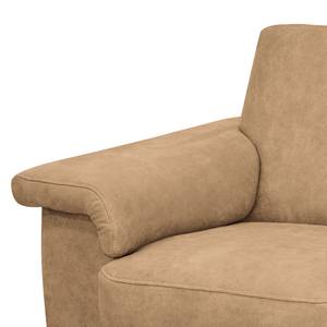 Fauteuil Picabu Aspect cuir vieilli - Beige