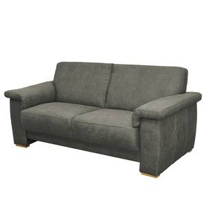 Sofa Picabu (2-Sitzer) Antiklederlook - Dunkelgrau