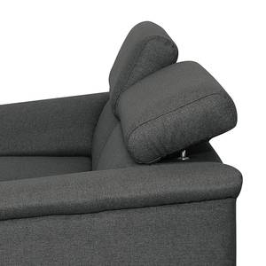 Sofa Swaine (3-Sitzer) Webstoff - Anthrazit