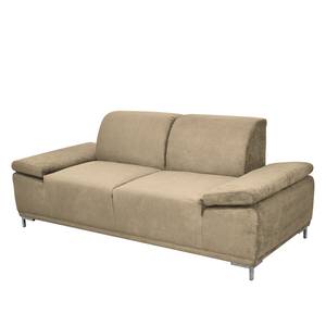 Sofa Tyner (3-Sitzer) Flachgewebe - Cappuccino