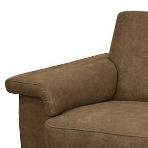 Fauteuil Picabu Aspect cuir vieilli - Latte macchiatto