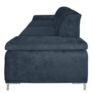 Sofa Tyner (2-Sitzer) Flachgewebe - Marineblau