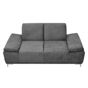 Sofa Tyner (2-Sitzer) Flachgewebe - Grau