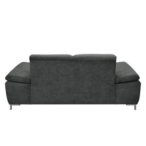 Sofa Tyner (3-Sitzer) Flachgewebe - Anthrazit