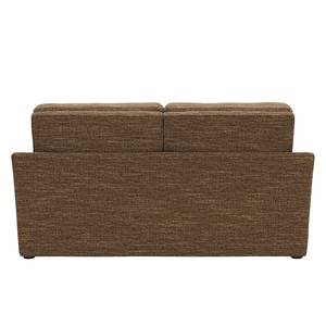 Boxspring-Schlafsofa Befasy Webstoff Folmar: Braun