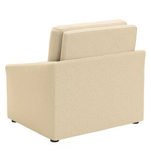 Fauteuil convertible Befasy Tissu Bona: Crème