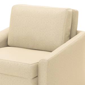 Slaapfauteuil Befasy structuurstof - Crème