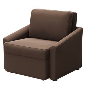 Slaapfauteuil Rifton II microvezel - Bruin