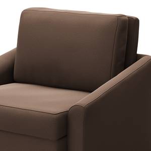 Fauteuil convertible Rifton II Microfibre - Marron