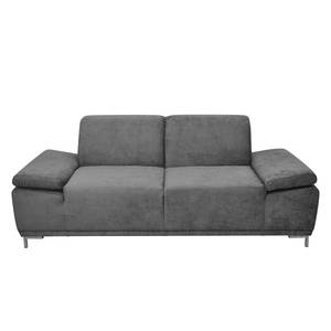 Sofa Tyner (3-Sitzer) Flachgewebe - Grau