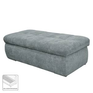 Repose-pieds Lemley Tissu - Bleu Gris