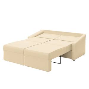 Boxspring-Schlafsofa Befasy Creme