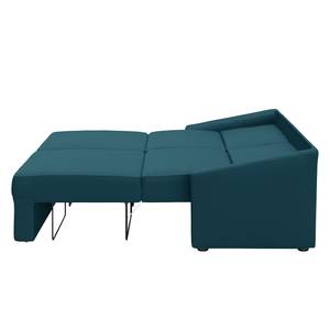 Boxspring-Schlafsofa Befasy Webstoff Bona: Marineblau