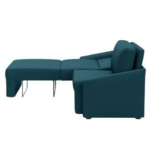 Boxspring-Schlafsofa Befasy Webstoff Bona: Marineblau