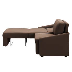 Canapé convertible Befasy Microfibre Meli: Marron