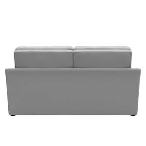 Boxspring-Schlafsofa Befasy Webstoff Meli: Silber